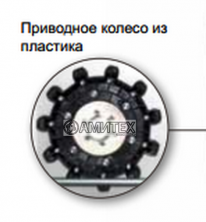 Приводное колесо для подачи корма
