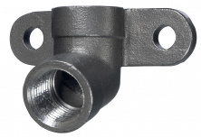 Держатель для ниппельной поилки нержавеющая сталь 1/2“-1/2“, угол 15°