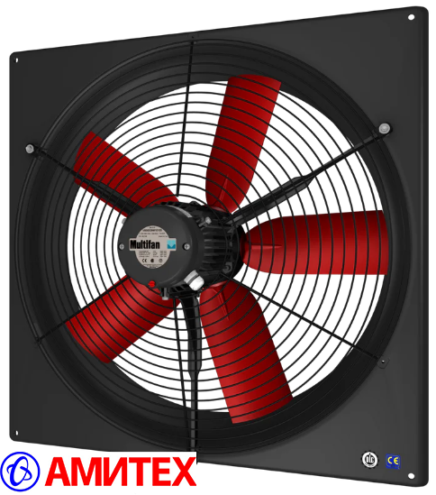 Вентилятор стеновой Multifan 50см, 1х230 В/50 Гц, 450 Вт, 8400 м3/час